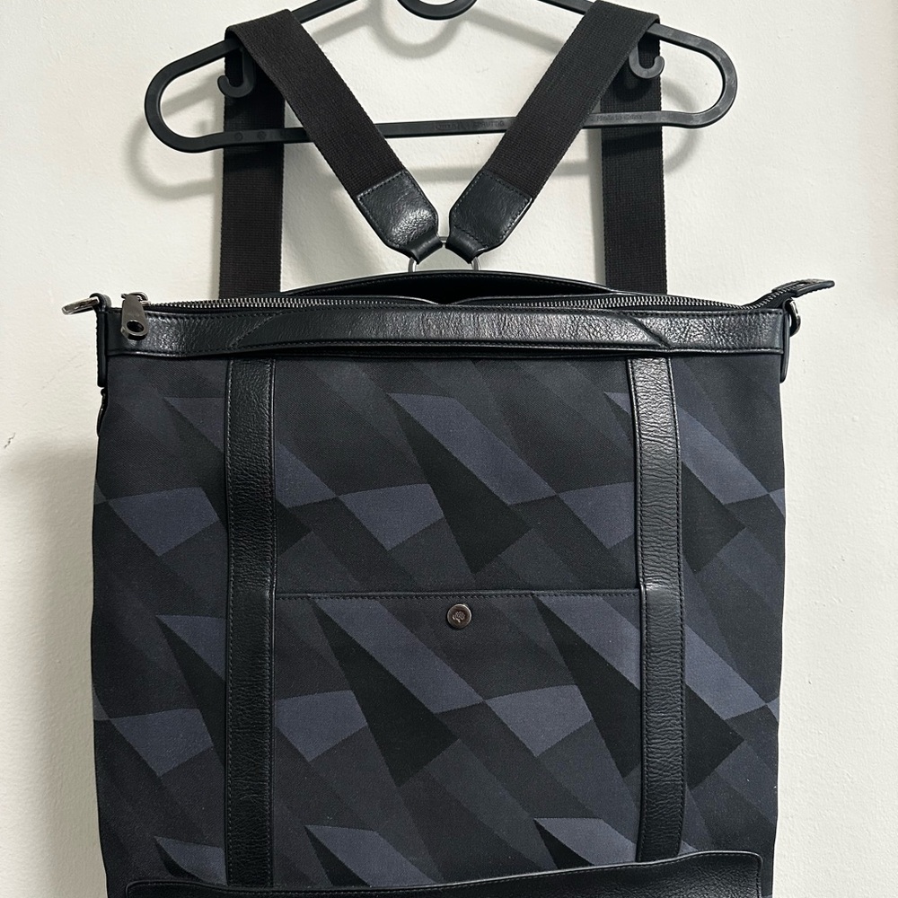 Mulberry
Multitasker Camo Canvas Holdall in Blue, Fabric